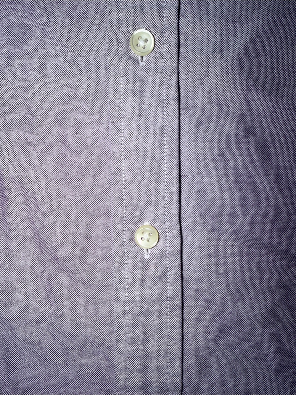 Ralph Lauren Women’s Purple Short-Sleeve Button-Down Oxford Shirt sz Med - Picture 4 of 8